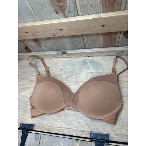 Lively 34C Convertible Bra With Adjustable Straps & Mesh Detail Nylon/Spandex Ta - Picture 4 of 8